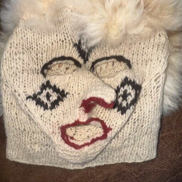 Piñata party, inc. Peruvian Wool And Fur ski mask, 1960’s - Picture 2 of 16